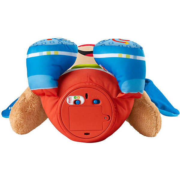 Mattel - Fisher-Price- Plüschfigur mit Licht und Sound, 40cm, Lernspaß Riesen-Hündchen