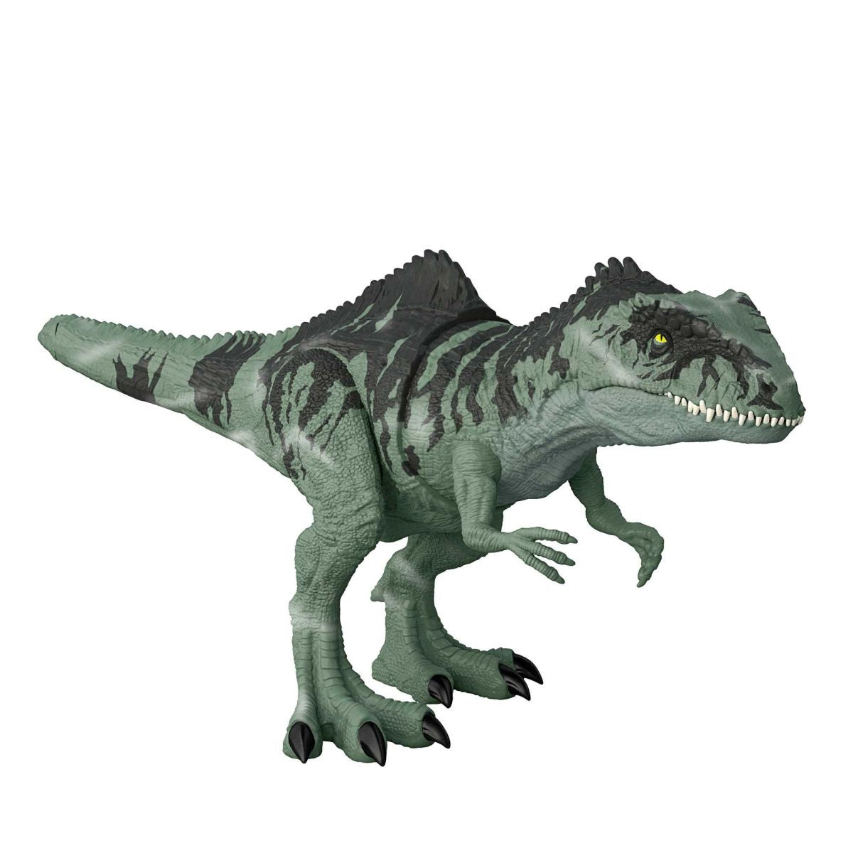 Mattel - GYW86 - Jurassic World - Strike N' Roar - Giganotosaurus mit Brüllgeräuschen, ca. 54 cm