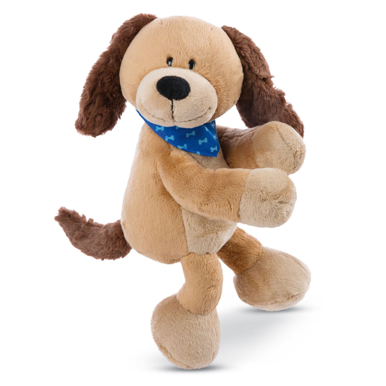Nici - N48183 - Kuscheltier Hund Barky mit Biegefunktion, 30 cm