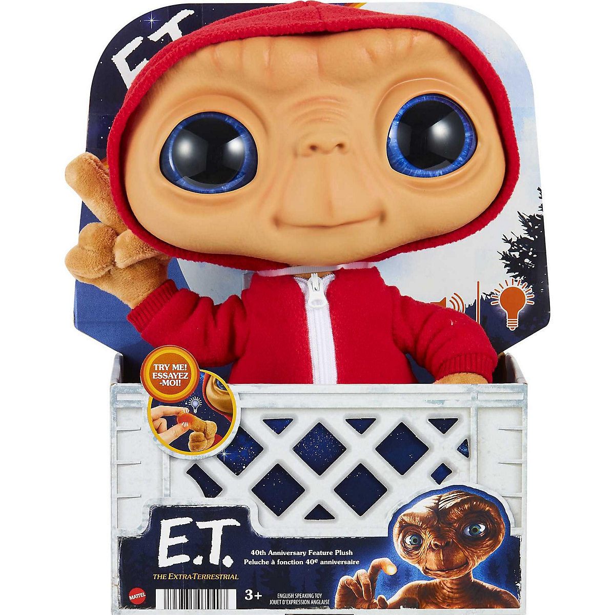 Mattel E.T. Plüschfigur 28 cm Elektronisch mit Licht
