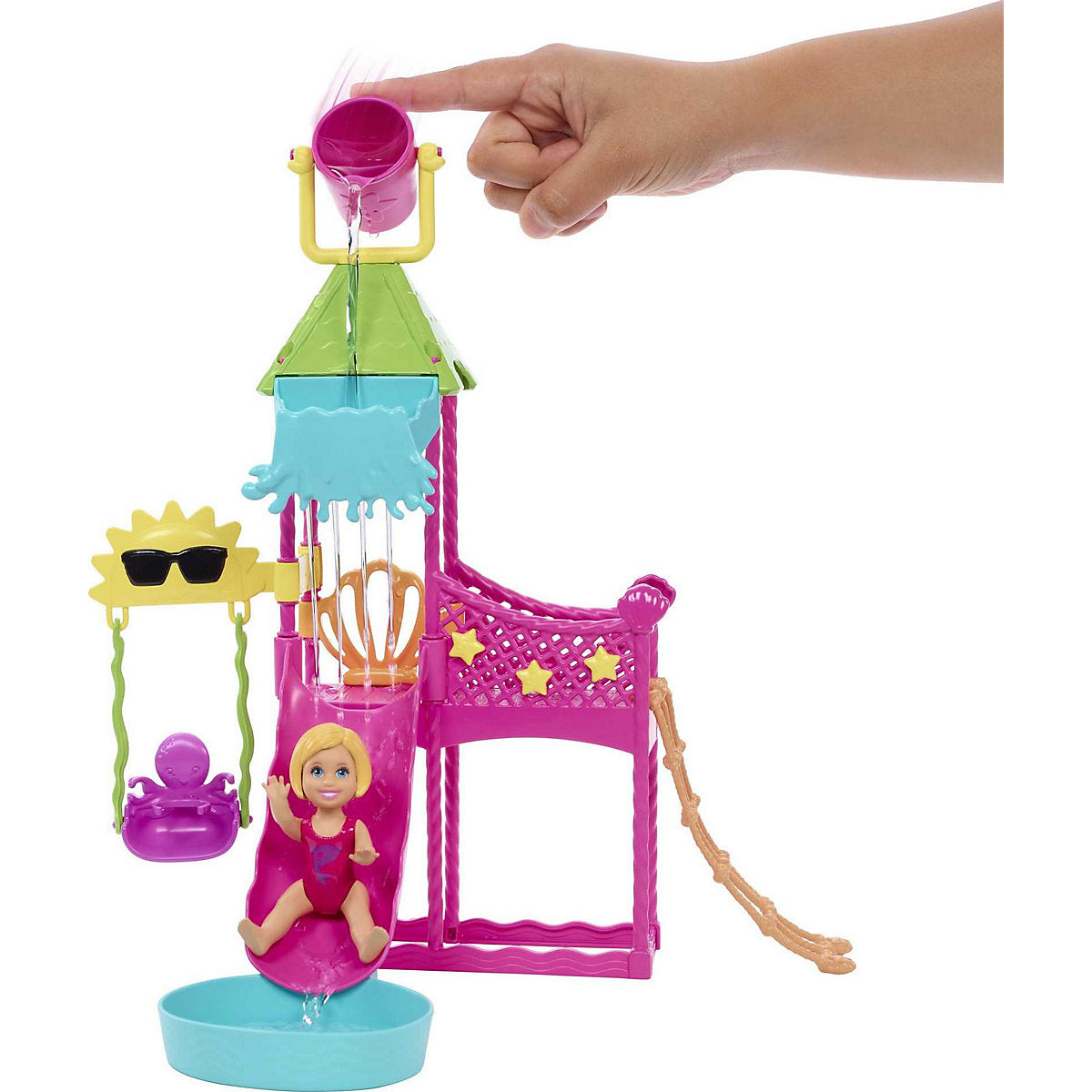 Mattel - Barbie - Skipper Babysitters - Spielset, Wasserpark