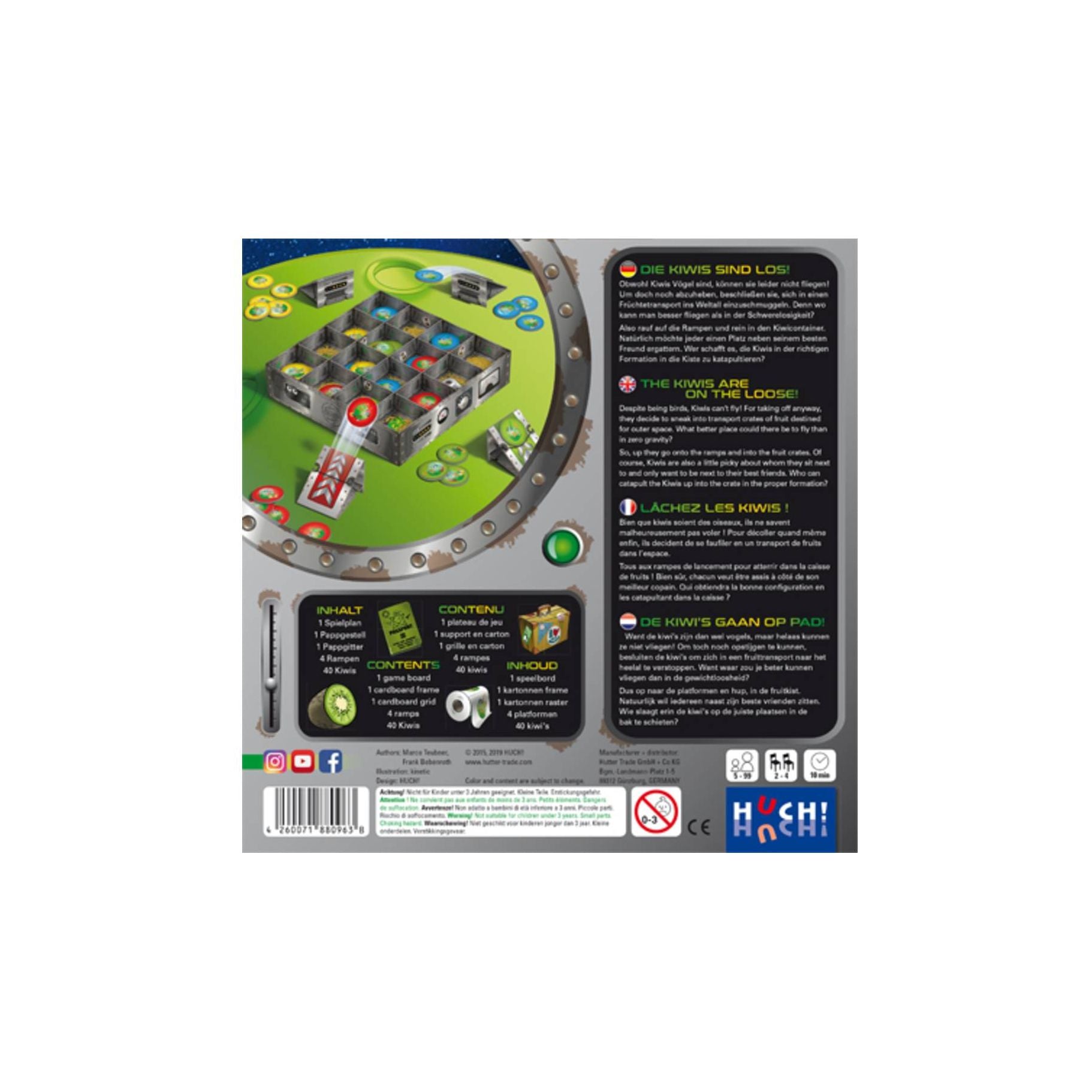 Huch! - Kinderspiel, Familienspiel, Flying Kiwis