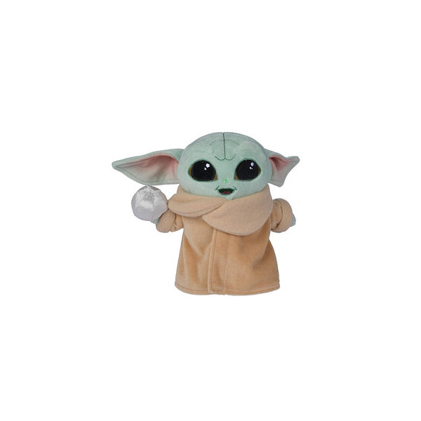 Simba - Disney - Star Wars The Mandalorian Child Baby Yoda Plüschtier 17 cm mit Zubehör