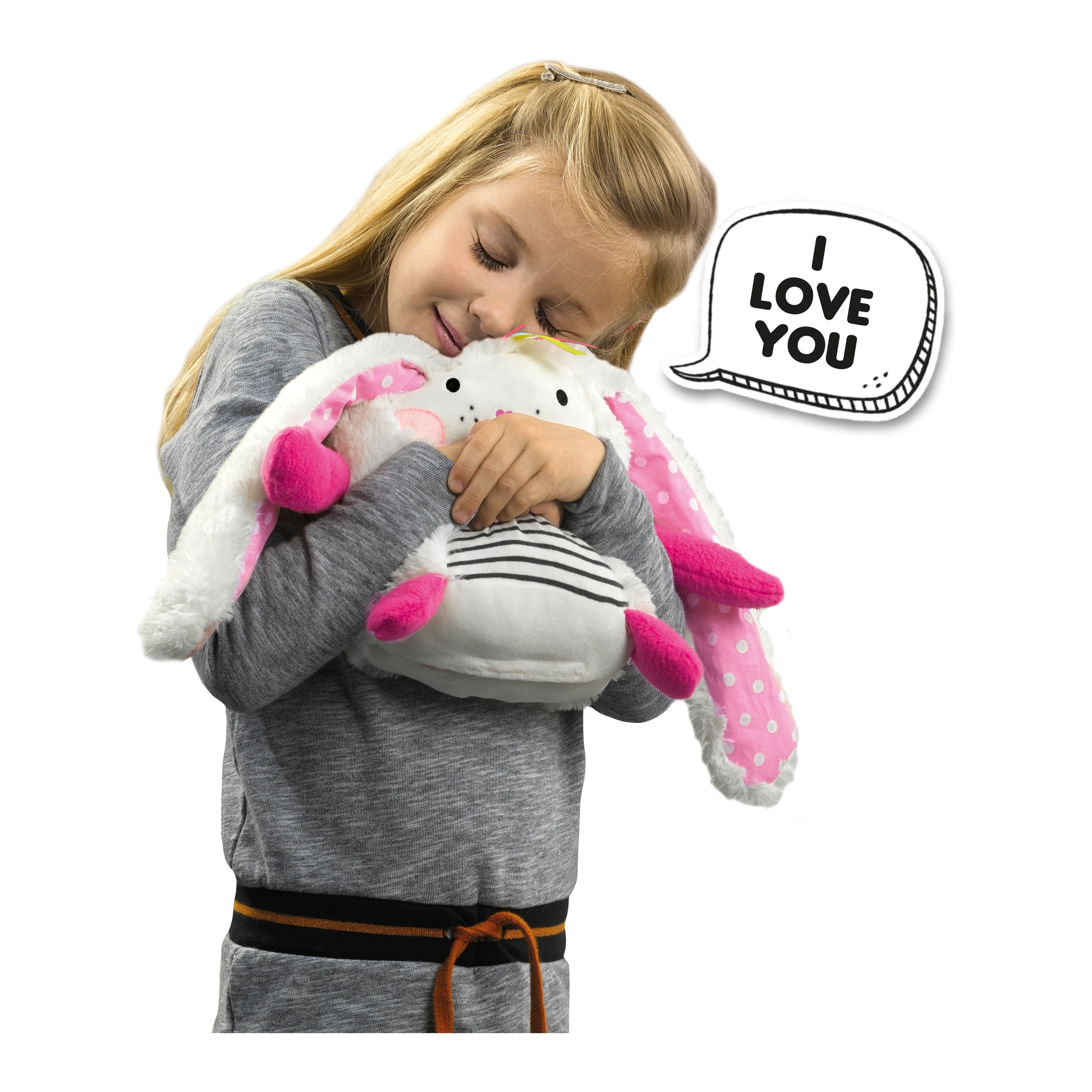 SES Emotimals Plüschfigur Faultier Lilly mit Aufnahmefunktion