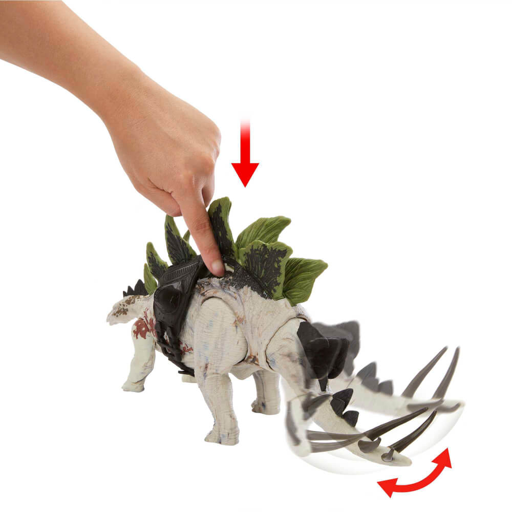 Mattel - HLP24 - Jurassic World New Large Trackers - Stegosaurus