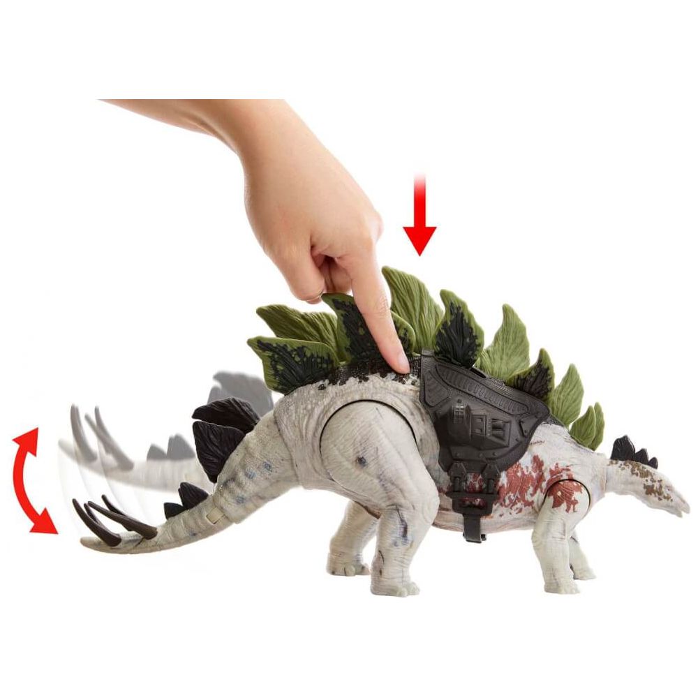 Mattel - HLP24 - Jurassic World New Large Trackers - Stegosaurus