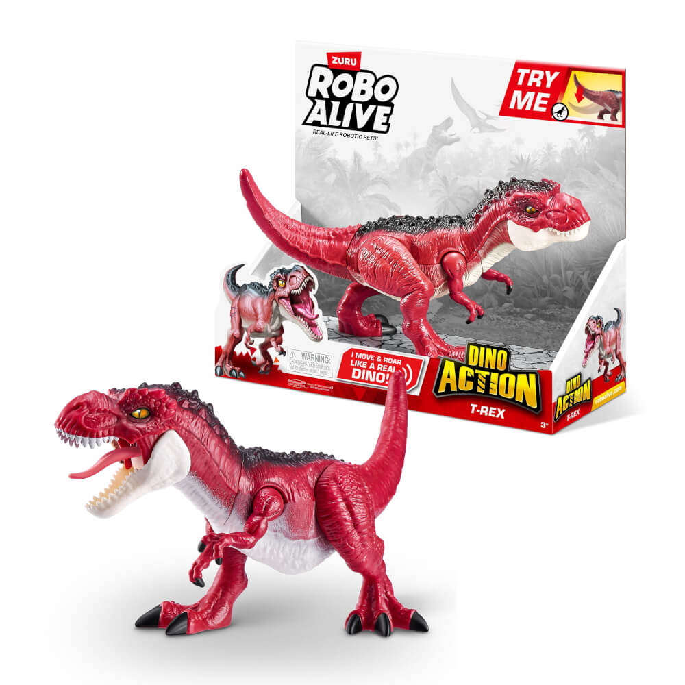 Zuru 7171 - Robo Alive Dino Action T-Rex Dinosaurier Figur