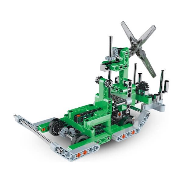 Clementoni Galileo Construction Challenge - Helikopter & Airboat