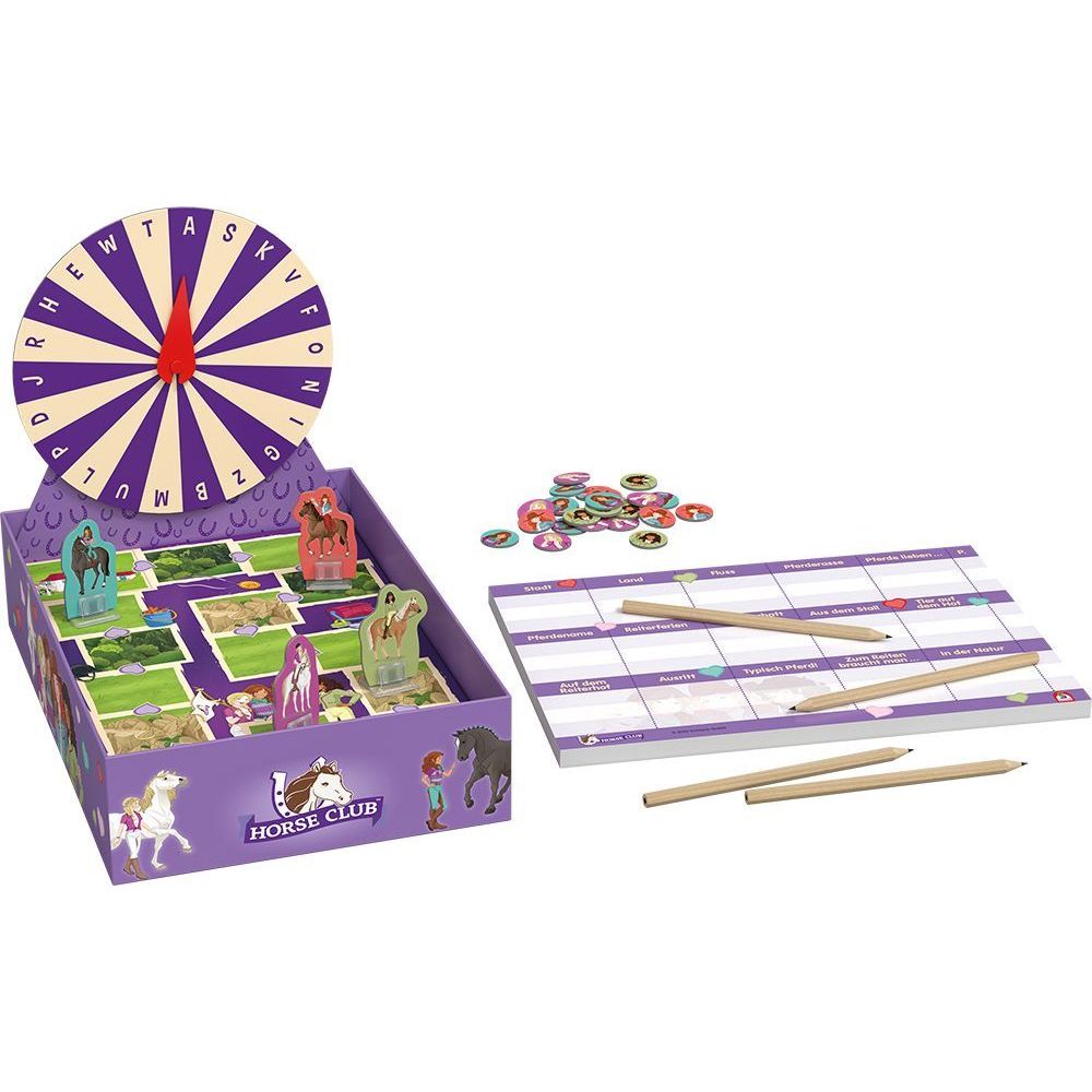 Schmidt - 40649 - Schleich - Horse Club - Spiel, Stadt Land Fluss®