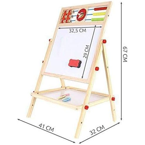 2in1 Standtafel Zeichentafel & Magnettafel
