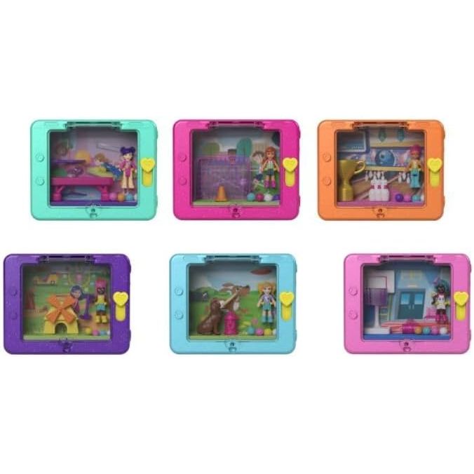Polly Pocket - GWF48 - Mini Geschicklichkeitsspiel, Reisespiel