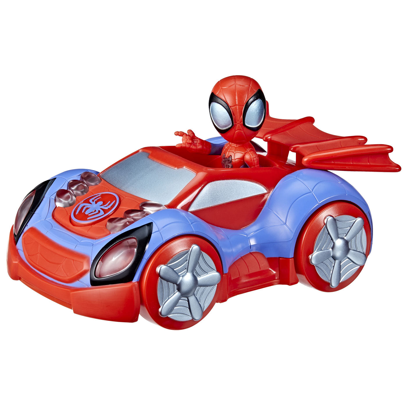 Hasbro - Marvel - Spidey und seine erstaunlichen Freunde Glow Tech Web-Crawler und Spidey-Actionfigur