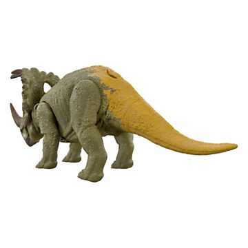 Mattel - HDX43 -Jurassic World Roar Strikers Sinoceratops
