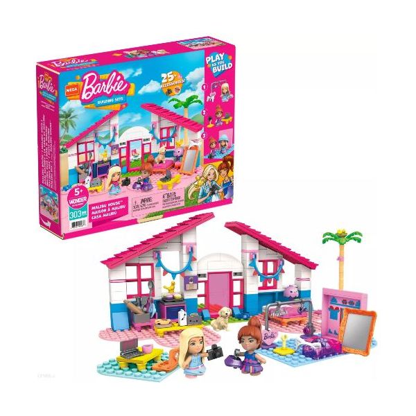 Mega Construx Barbie Malibu Haus Spielset
