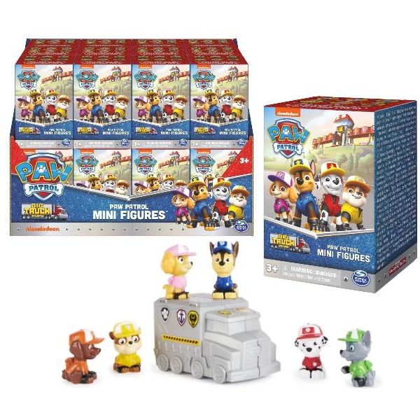 Spin Master - Paw Patrol - Pat' Patrouille BIG Truck Pups – Mini-Spielfigur im Blindbag