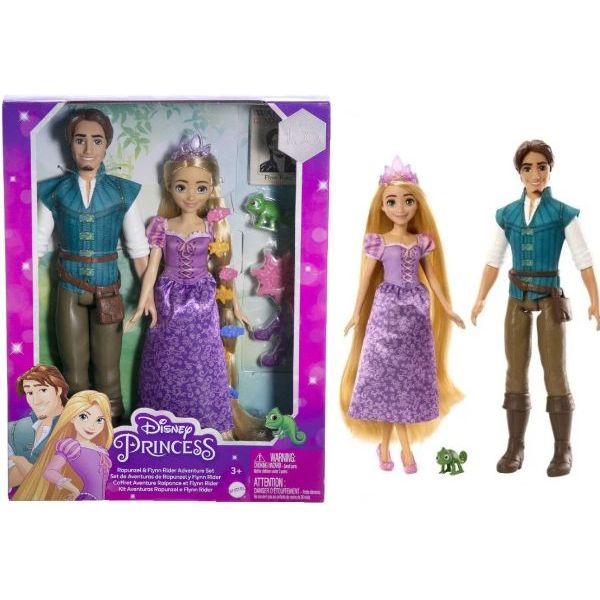 Disney - HLW39 - Disney Princess - Rapunzel und Flynn, Spiel Puppen Set