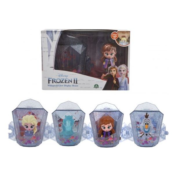 Disney - Frozen - Die Eiskönigin 2 Eiskristall mit Leuchtfigur, Spielfigur