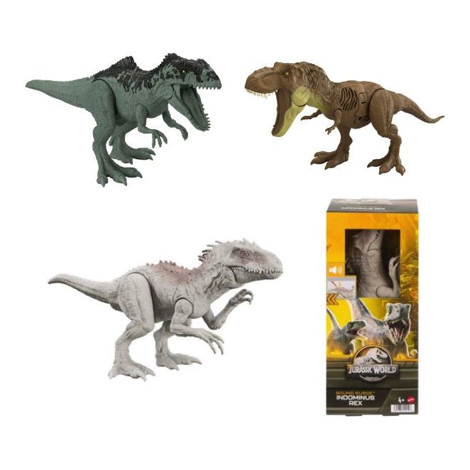 Mattel - HBK19 - Jurassic World - Dino Escape Jurassic World Dinosaurier mit Sound
