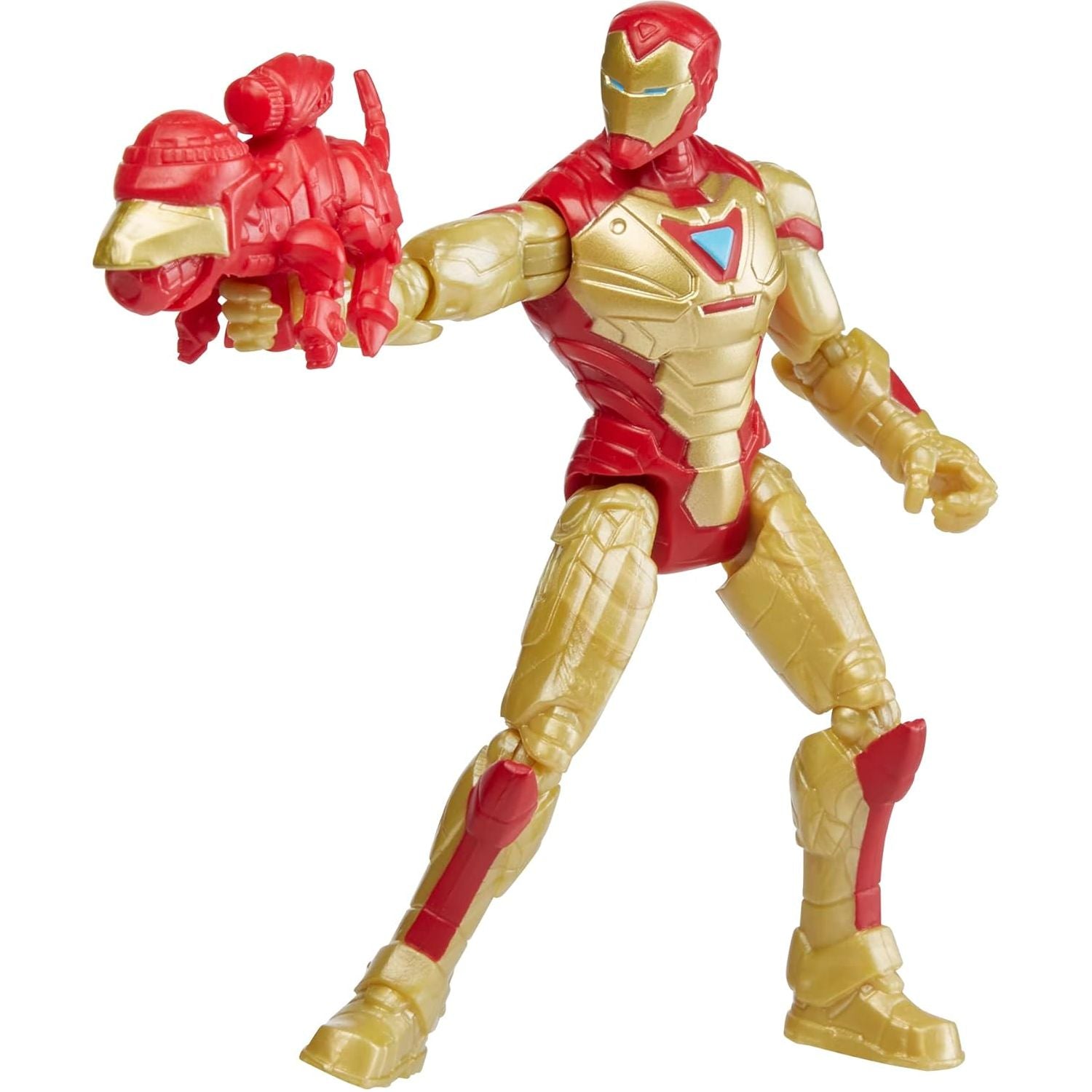 Hasbro F66725X21 - Marvel Mech Strike Mechasaurs Iron Man Actionfigur