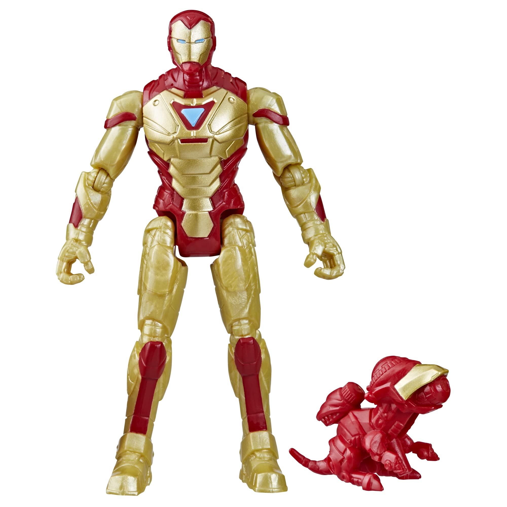 Hasbro F66725X21 - Marvel Mech Strike Mechasaurs Iron Man Actionfigur