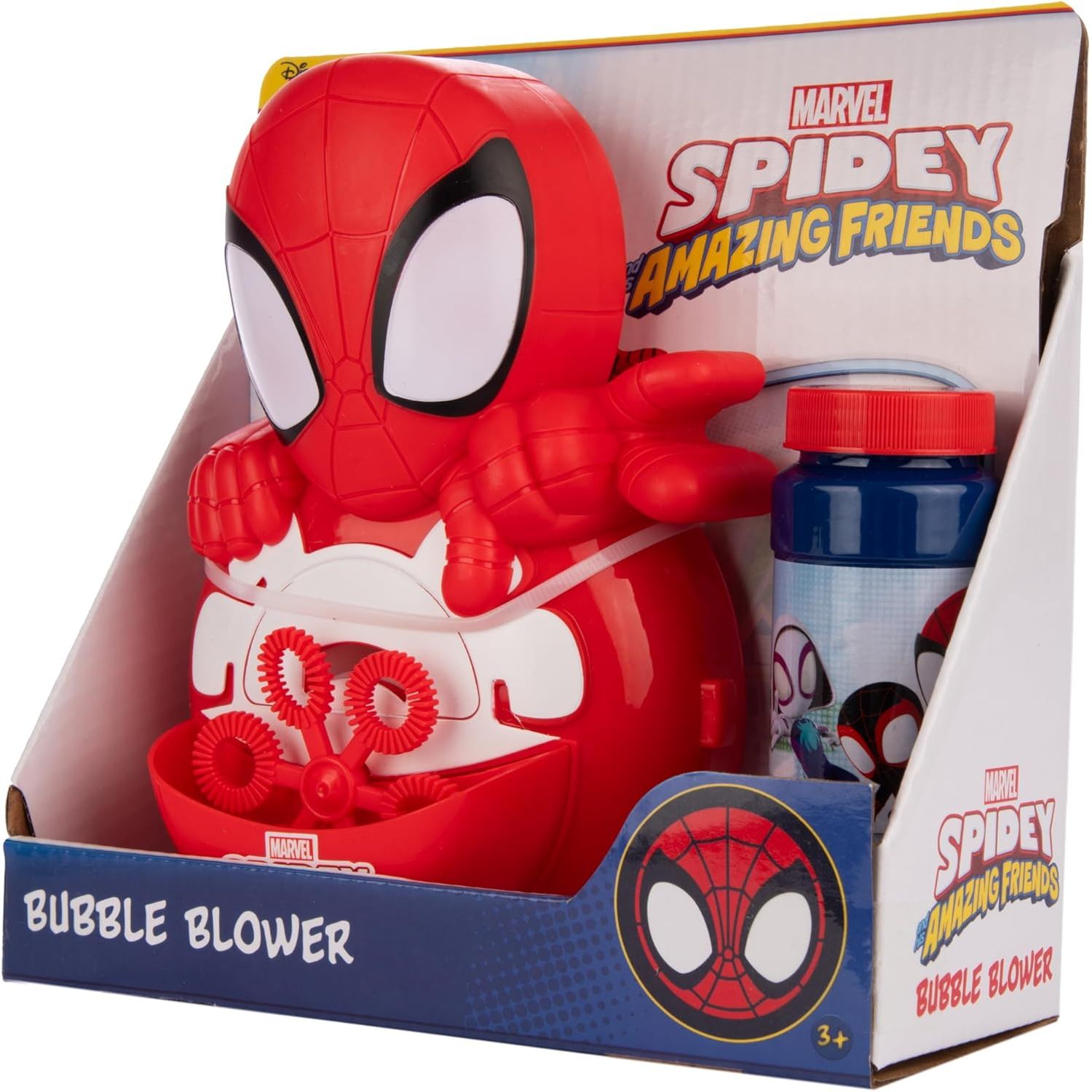 Marvel - SPF24-3095 - Spidey Amazing Friends Bubble Blower, Seifenblasen