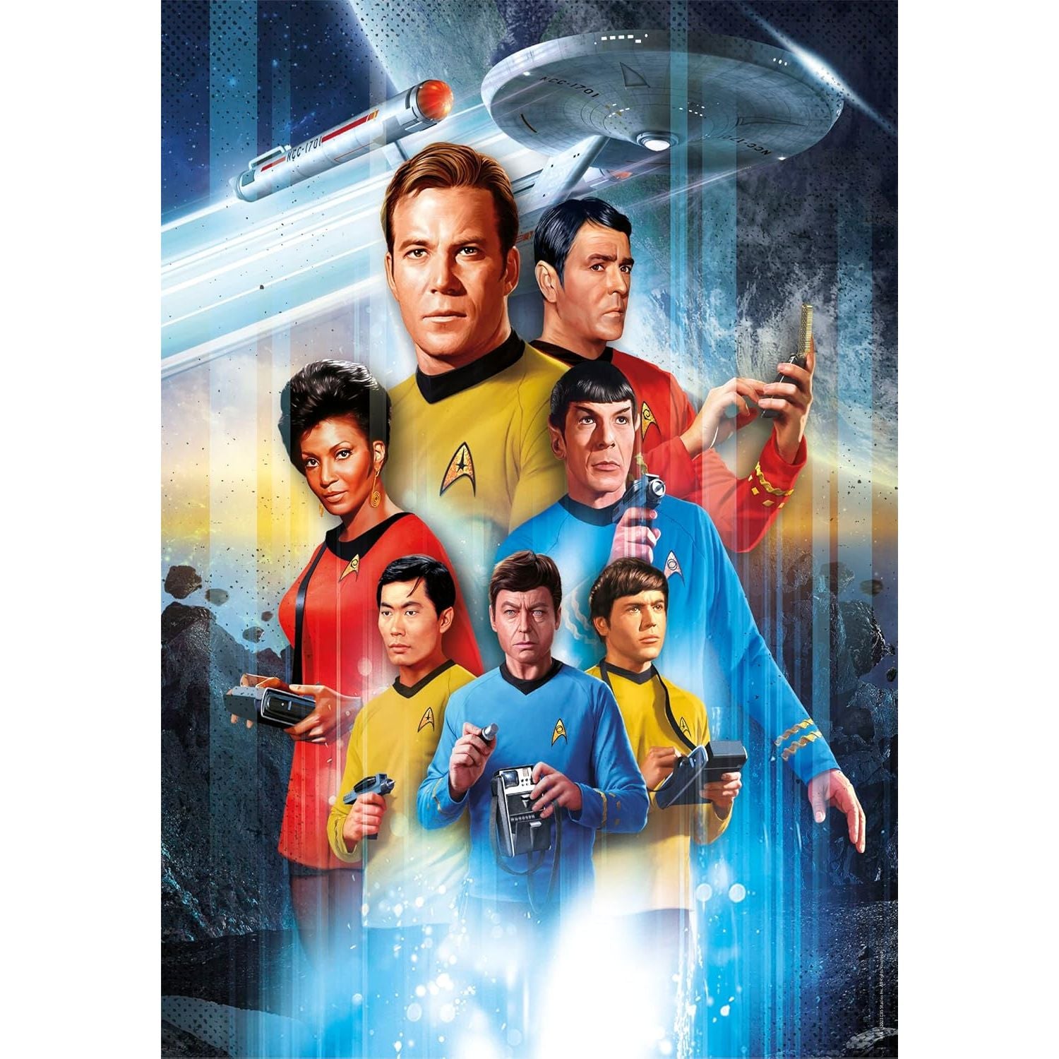 Clementoni 35142 - Star Trek - Puzzle, 500 Teile