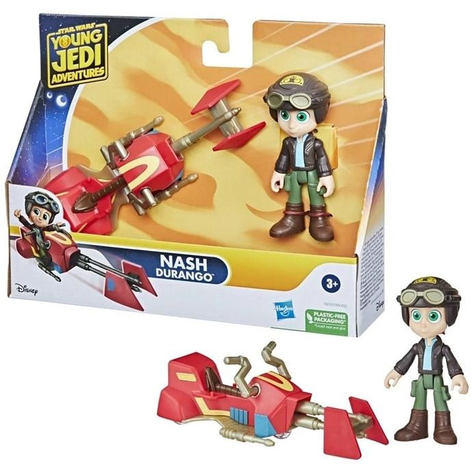 Hasbro - F79595L00 - Star Wars The young Jedi Figur und Fahrzeug