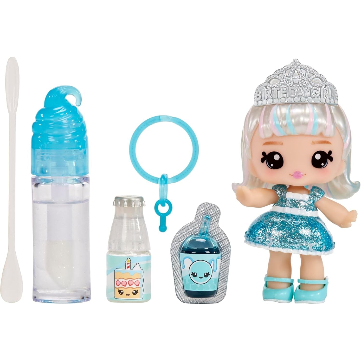 MGA - 120698-EUC - Yummiland - Duftende Puppe mit DIY Lipgloss-Set
