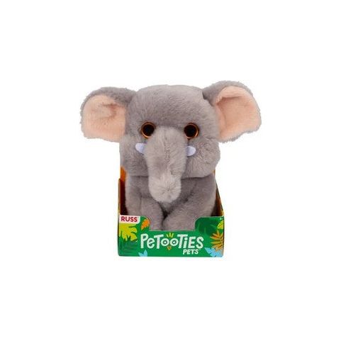 Jazwares - RBPO00181 - Petooties- Plüschfigur, 10 cm, Dschungeltiere, Serie 16