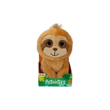 Jazwares - RBPO00181 - Petooties- Plüschfigur, 10 cm, Dschungeltiere, Serie 16