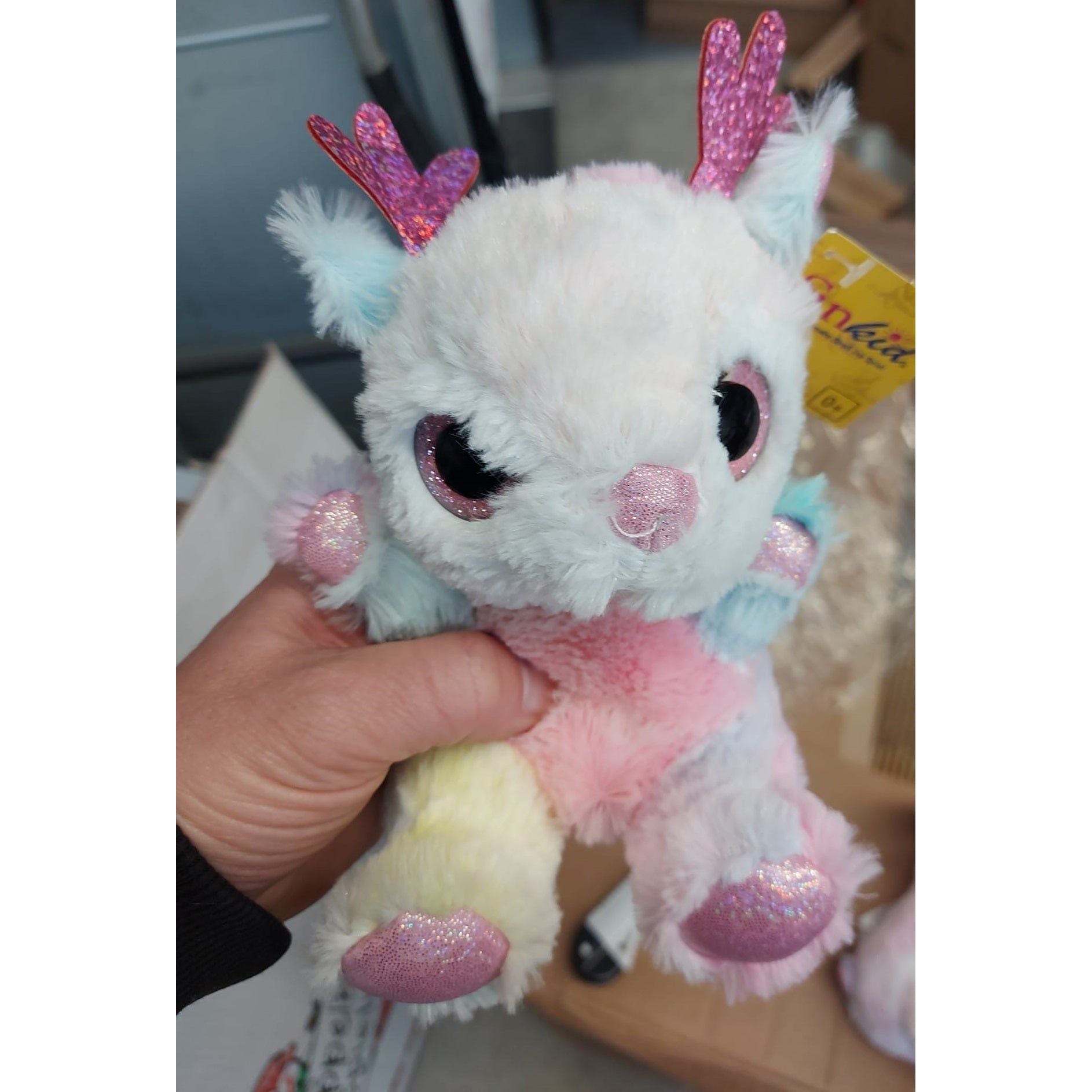 Sunkid - Plüschtiere, 18 cm, Glitzer Edition