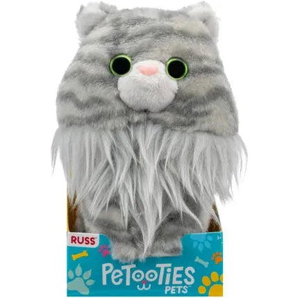Jazwares - RBPO00202 - Petooties- Plüschfigur, 10 cm, Pets Hunde und Katzen, Serie 18