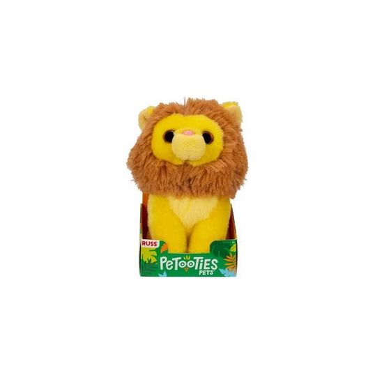 Jazwares - RBPO00181 - Petooties- Plüschfigur, 10 cm, Dschungeltiere, Serie 16
