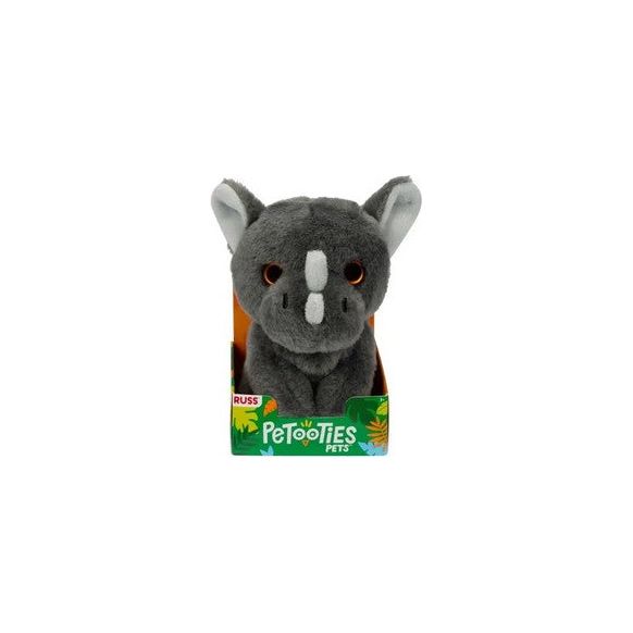 Jazwares - RBPO00181 - Petooties- Plüschfigur, 10 cm, Dschungeltiere, Serie 16
