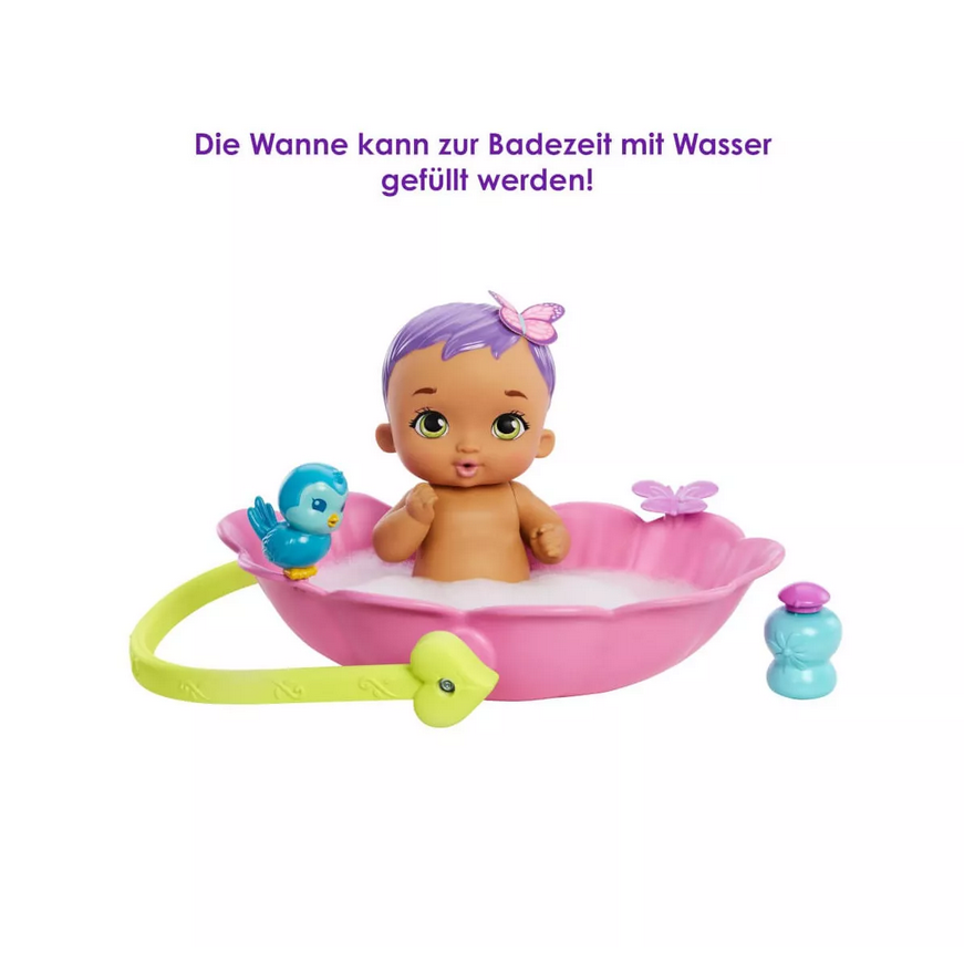 Mattel - HBH46 - My Garden Baby 2-in-1 Badewanne und Bett