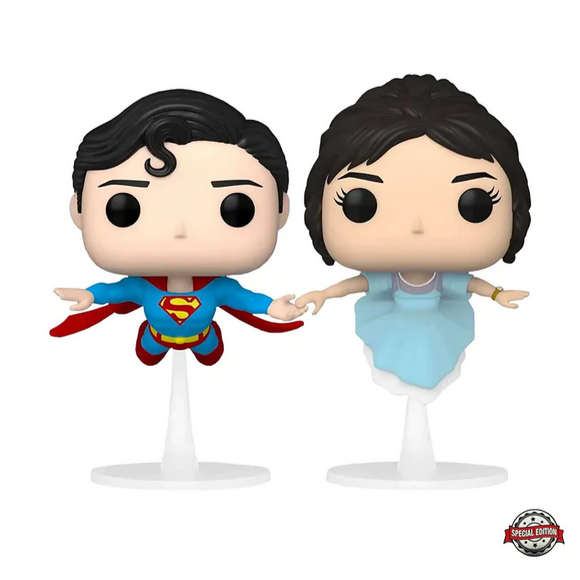 Funko - POP! DC Superman & Lois - 2er Pack Spielfiguren, Sammelfiguren