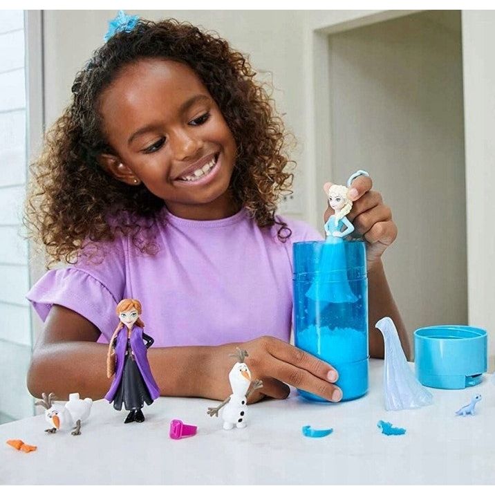 Mattel - HMB83 - Disney® FROZEN - Snow Color Reveal Spring, Blindbag, Spielfigur
