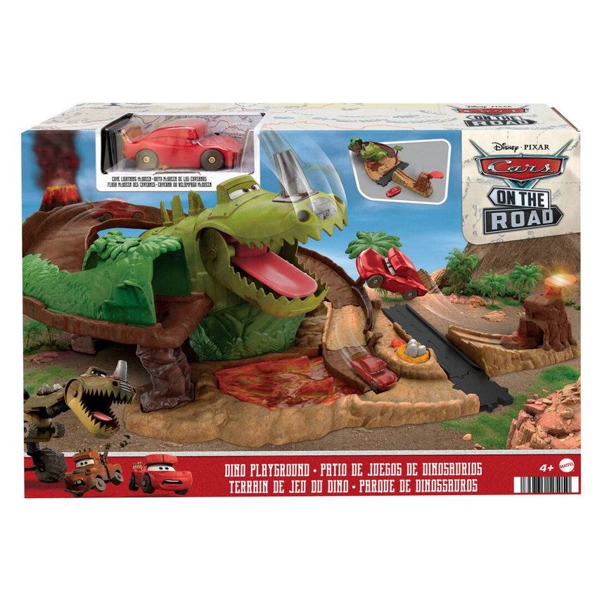 Mattel - HMD74 - Disney Cars On The Road Dinosaur Park