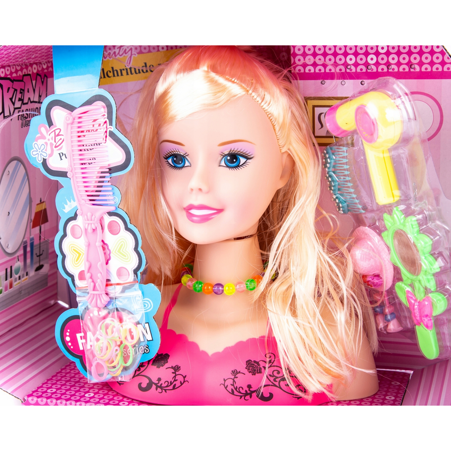 DREAM GIRL FASHION - Styling-Kopf, Puppenkopf für Haarstyling