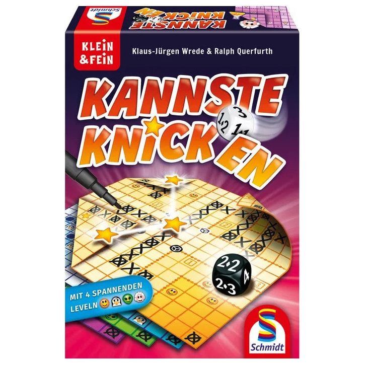 Schmidt 49387 - Klein & Fein - Würfelspiel, Kannste Knicken