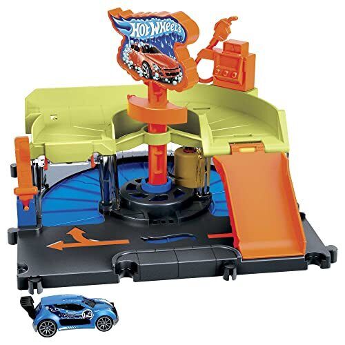 Mattel - Hot Wheels - City - Auto Spielset mit 1 Fahrzeug