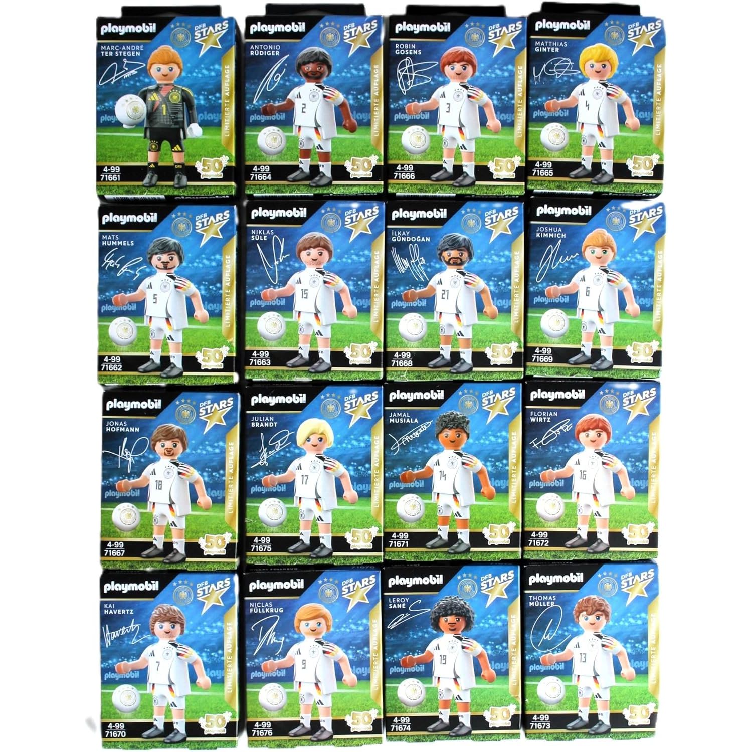 Playmobil - DFB All-Stars Fußballer Spielfiguren EM 2024