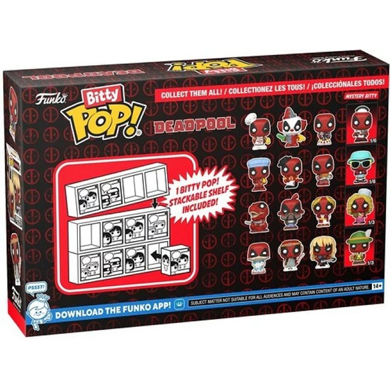 Bitty POP! - FBP84961 - Deadpool Dinopool 4-Pack, Sammelfiguren