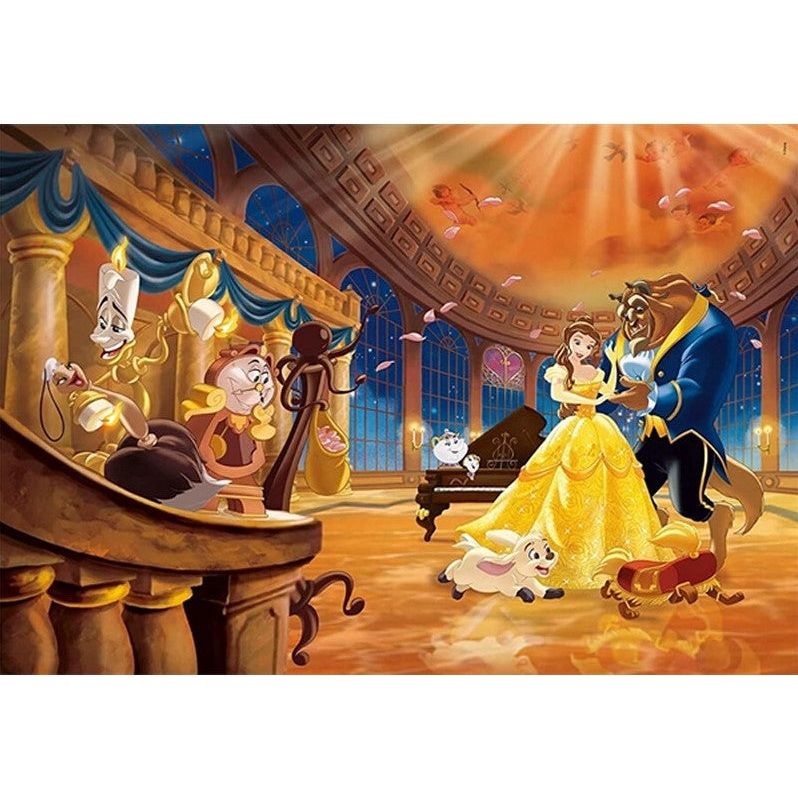 Clementoni - Disney Princess Puzzle-Koffer 1000 Teile - Die Schöne und das Biest