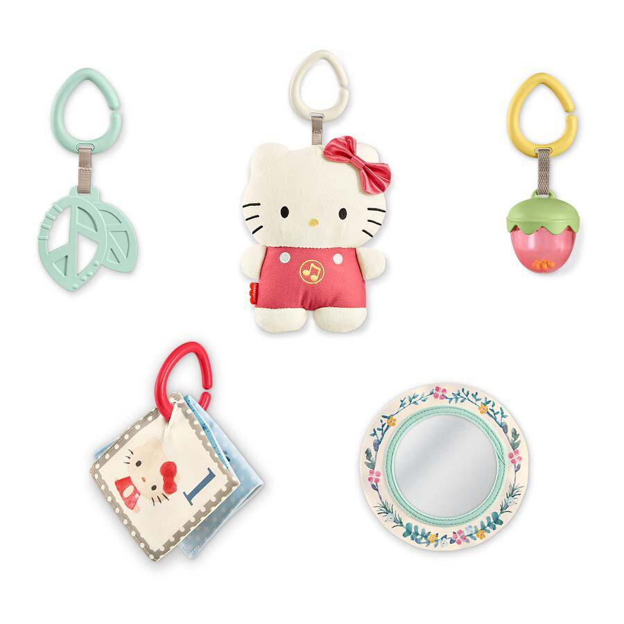 Mattel - GXC10 - Fisher Price Sanrio Hello Kitty Baby Gym, Baby Spielmatte