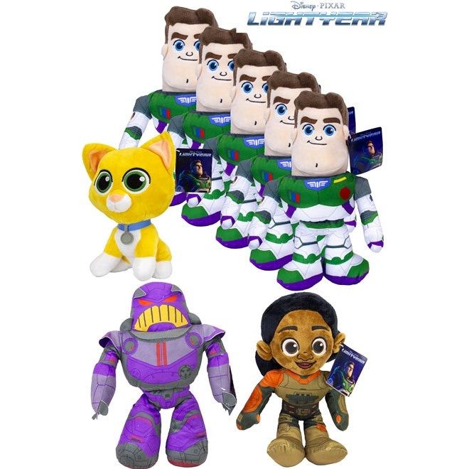 Disney - Toy Story Plüsch Buzz Lightyear und Freunde  30cm