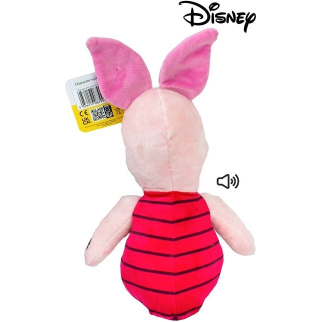 Disney 9274-3 - Winnie Puuh Ferkel Plüsch Figur mit Sound, 30 cm