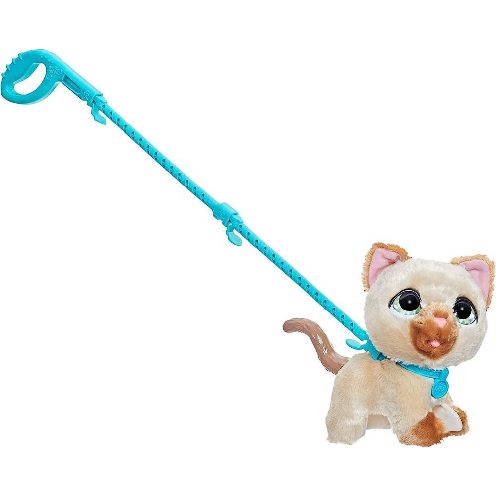 Hasbro - F8132 - FurReal Friends Walkalots - Plüsch Katze, interaktives Spielzeug mit Geräuschen und Reaktionen