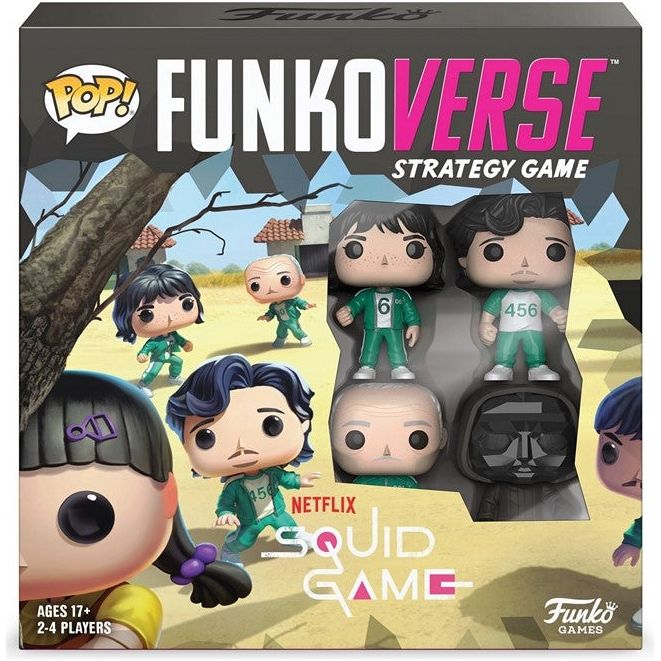 Funko - POP! - Funkoverse Squid Game 4er-Pack - Strategie Spiel