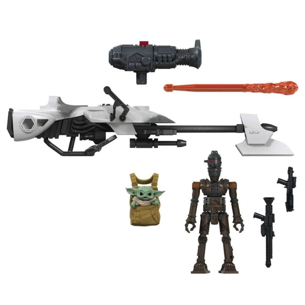Hasbro - Star Wars Mission Fleet IG-11 und The Child Speederbike